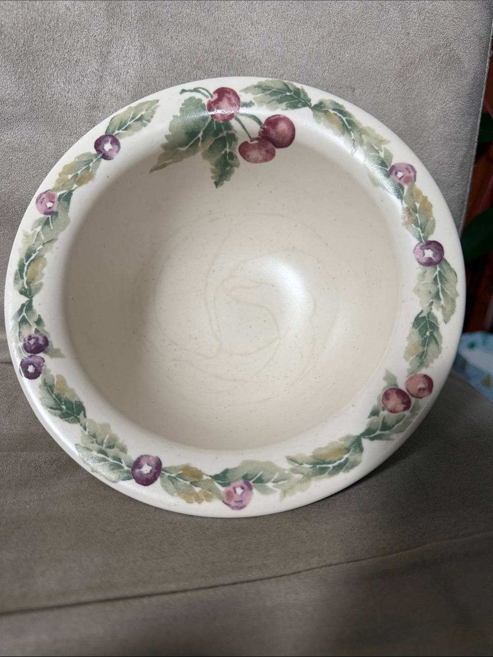 Pfaltzgraff Pottery Jamberry Fruit / Dessert Bowl